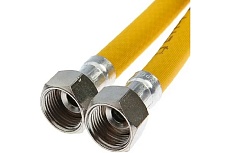 Подводка для газа СТМ ГАЗ ПВХ, 1/2&quot;, гайка-гайка, 40 см CGVF1204