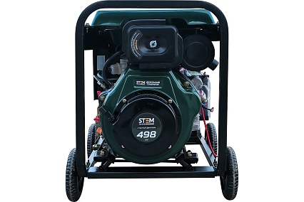 Дизельный генератор Stem Techno s6500de (6,5кв, электростартер, дисплей, подогрев) ГЕН019