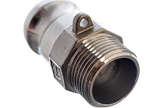 Камлок тип F (ниппель; наружная резьба BSP; 25 мм-1&quot;; нержавеющая сталь) TITAN LOCK TL100FSS