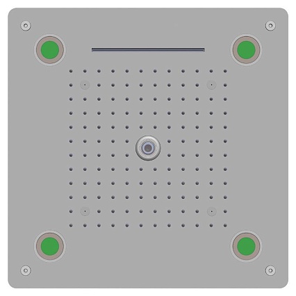 Верхний душ RGW Shower Panels SP-73 50x50 многофункциональный