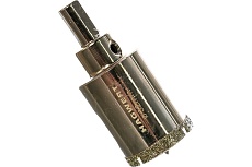 Коронка алмазная с центрирующим сверлом по керамограниту и керамике 32 мм HAGWERT 576232