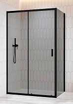 Душевой уголок RGW Classic CL-133B (CL-13B + Z-03B) 150x80 тонированное, черный 060913358-34