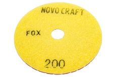 Диск алмазный гибкий Черепашка Fox (2 шт; 100 мм; № 200; мокрый рез) NOVOCRAFT PPTSW1000200