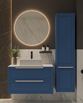 Мебель для ванной ЗОВ Севилья 100 см со столешницей, капри