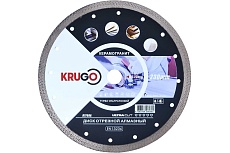 Диск алмазный турбо TF ультратонкий 230x1.8x22.23x10 мм KRUGO RTF09A
