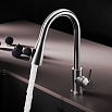 Смеситель для кухни Am.Pm X-Joy S F85B07511 выдвижной излив, сатин