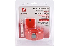 Аккумулятор для шуруповертов Макита (14.4В, 2.0Ач, NiCd) в блистере НКБ 1420 МК-A Заряд 6117101