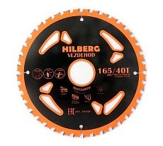 Диск пильный Hilberg Vezdehod 165х30 мм, 40Т, 7 град HV169