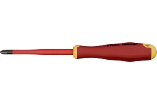Диэлектрическая отвертка Felo PH 2 +/-, E-Slim Ergonic 41629390