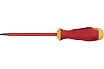 Диэлектрическая отвертка Felo Ergonic 4,5х1,0х125 плоская шлицевая 41304590
