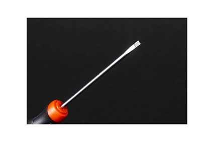 Шлицевая отвертка Станкоимпорт SL3x75 CS-30.4.1