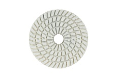 Круг алмазный гибкий шлифовальный АГШК SPIRAL WHITE 100x2.5 мм, №1, wet/dry TECH-NICK 128.120.8585