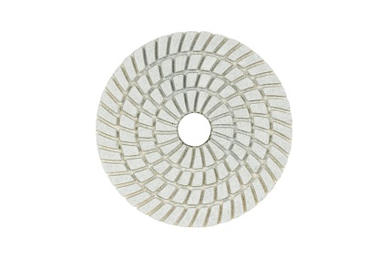 Круг алмазный гибкий шлифовальный АГШК SPIRAL WHITE 100x2.5 мм, №1, wet/dry TECH-NICK 128.120.8585