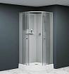 Душевая кабина RGW Andaman AN-208 100x100 см матовое-сатинат, профиль хром сатин