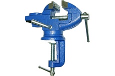 Чугунные настольные мини тиски с наковальней Skrab 50мм 25302