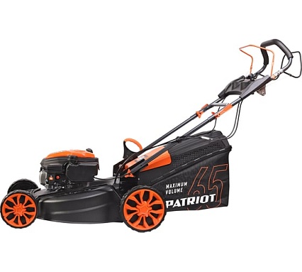Бензиновая газонокосилка Patriot PT 55LS, 173 сс, 4 л.с., 51 см, 65 л. трав., метал. дека, привод 512109055