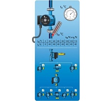 Циркуляционный насос Wester WCP 32-80G с гайками 0-18-0060
