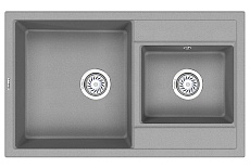 Кухонная мойка Granula GR-8201 82 см базальт