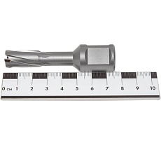 Сверло корончатое HM по металлу (12х35/73 мм; Weldon 19) D.BOR CD-HM-035-012-W