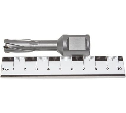 Сверло корончатое HM по металлу (12х35/73 мм; Weldon 19) D.BOR CD-HM-035-012-W