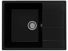Кухонная мойка Ulgran Quartz Prima 650-07 65 см уголь