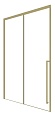 Душевая дверь Timo TDSS-140/17C-8R 140x200 прозрачное, матовое золото