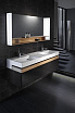 Мебель для ванной Jacob Delafon Terrace 120 см черный лак
