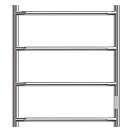 Полотенцесушитель электрический Point PN06846 П4 40x60 диммер справа, хром
