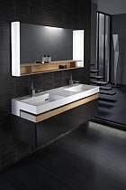 Мебель для ванной Jacob Delafon Terrace 120 см черный лак