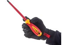 Диэлектрическая отвертка KENDO PH3, 150 мм, CrV 20424 00000073134