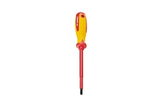 Отвертка Insulated SL5,5x125 мм Matrix CrMo, до 1000 В, двухкомп. рукоятка// PROFESSIONAL 12918