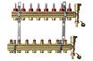Комплект коллекторов Danfoss FHF-8F set 8 контуров 088U0728