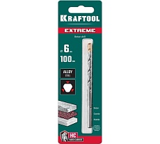 Сверло по бетону Kraftool Extreme 6x100 мм 29166-100-06
