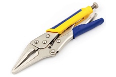 Клещи зажимные универсальные KUBIS 230 мм, удлиненные, C45, HRC 44-48 02-03-6123