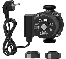 Насос циркуляционный Sibio 25/6-130мм с гайками, кабель, медная намотка S-UPS25/6-130