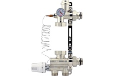 Насосно-смесительный узел с клапаном регулировки потока PROFACTOR 1&quot; PF MB 841