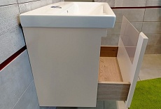 Мебель для ванной Бриклаер Брайтон 70 см глиняный серый