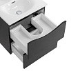 Мебель для ванной BelBagno Marino-Cer-Mini 50 см Nero Lucido