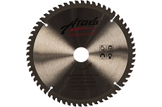 Диск пильный (216 мм; 60T; 30 мм) для алюминия и пластика профи АТАКА 8077830