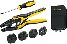 Пресс-клещи для кабельных наконечников Stayer SP-4M 45445