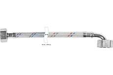 Гибкая подводка для воды ЦС нейлон, 3/4”Г х 3/4&quot;Г-угол L-200 см, штука ГП002154