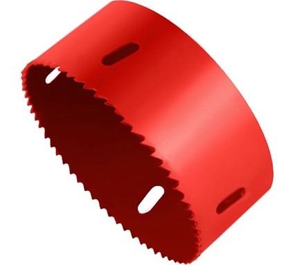 Коронка биметаллическая по металлу 121 мм Vertextools 2525-121