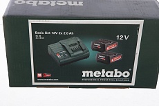 Набор Basic-Set 12V (2 аккумулятора Li-Power 12 В, 2,0 Ач+ЗУ SC30) Metabo 685300000