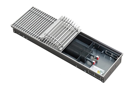 Встраиваемый внутрипольный конвектор с решеткой Techno Usual KVZ 250-140-1400 RH07000316