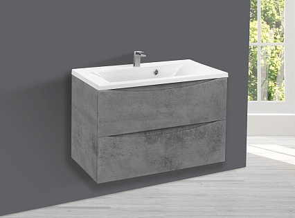 Мебель для ванной Vincea Mia 80 см (под раковину VCB-3M800) Beton