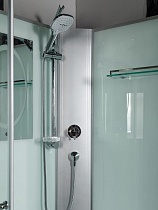 Душевая кабина WeltWasser WW500 WERRA XL 1001 100x100 хром, прозрачное 10000014048
