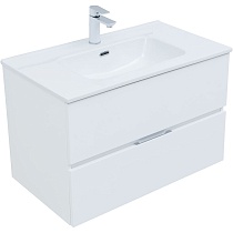 Мебель для ванной Aquanet Алвита New 80 см белый матовый