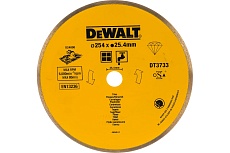 Диск алмазный по плитке (254х25.4 мм) для плиткореза D24000 DeWalt DT 3733