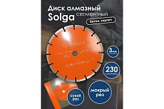 Диск алмазный BASIC турбо по железобетону (230х22.2 мм) Solga Diamant 10802230