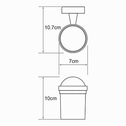 Держатель для стакана WasserKRAFT Isen K-4028